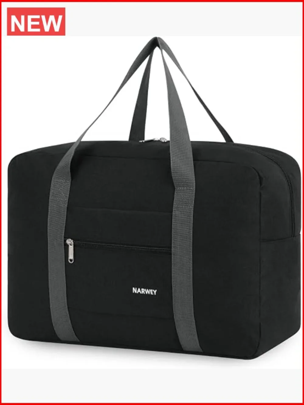 Personal Item Travel Duffel Bag Foldable Carry on with Laptop Compartment